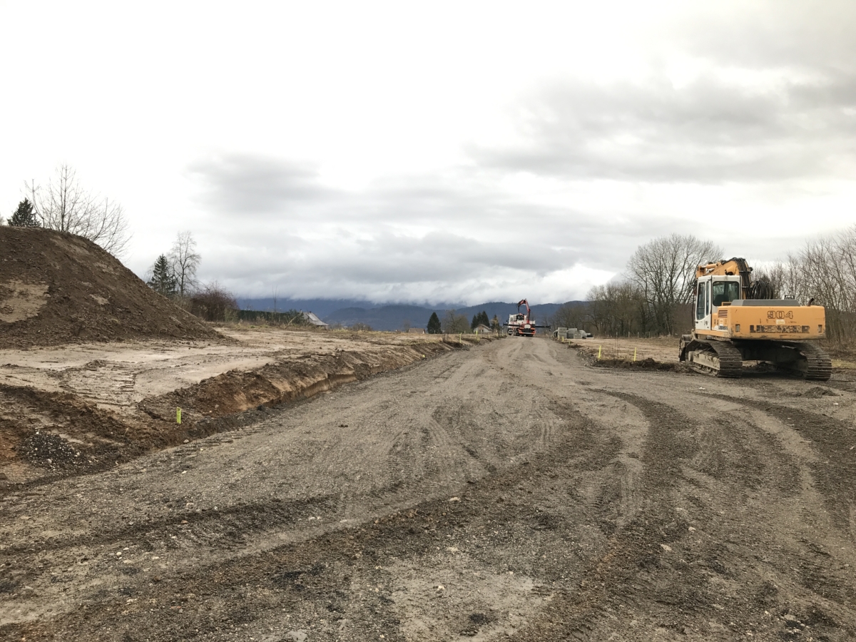 Travaux en cours au Clos des Frênes